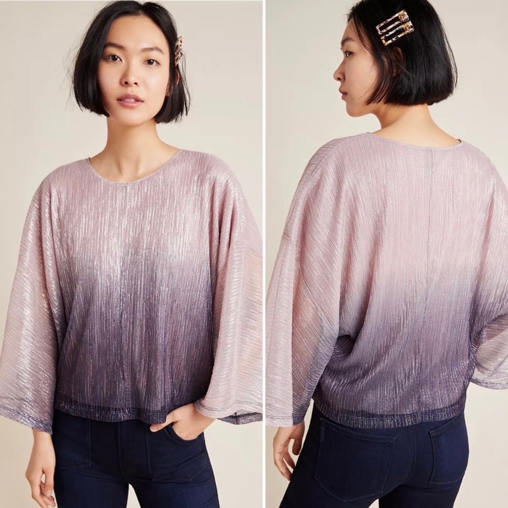 Anthropologie Serena Ombré Top